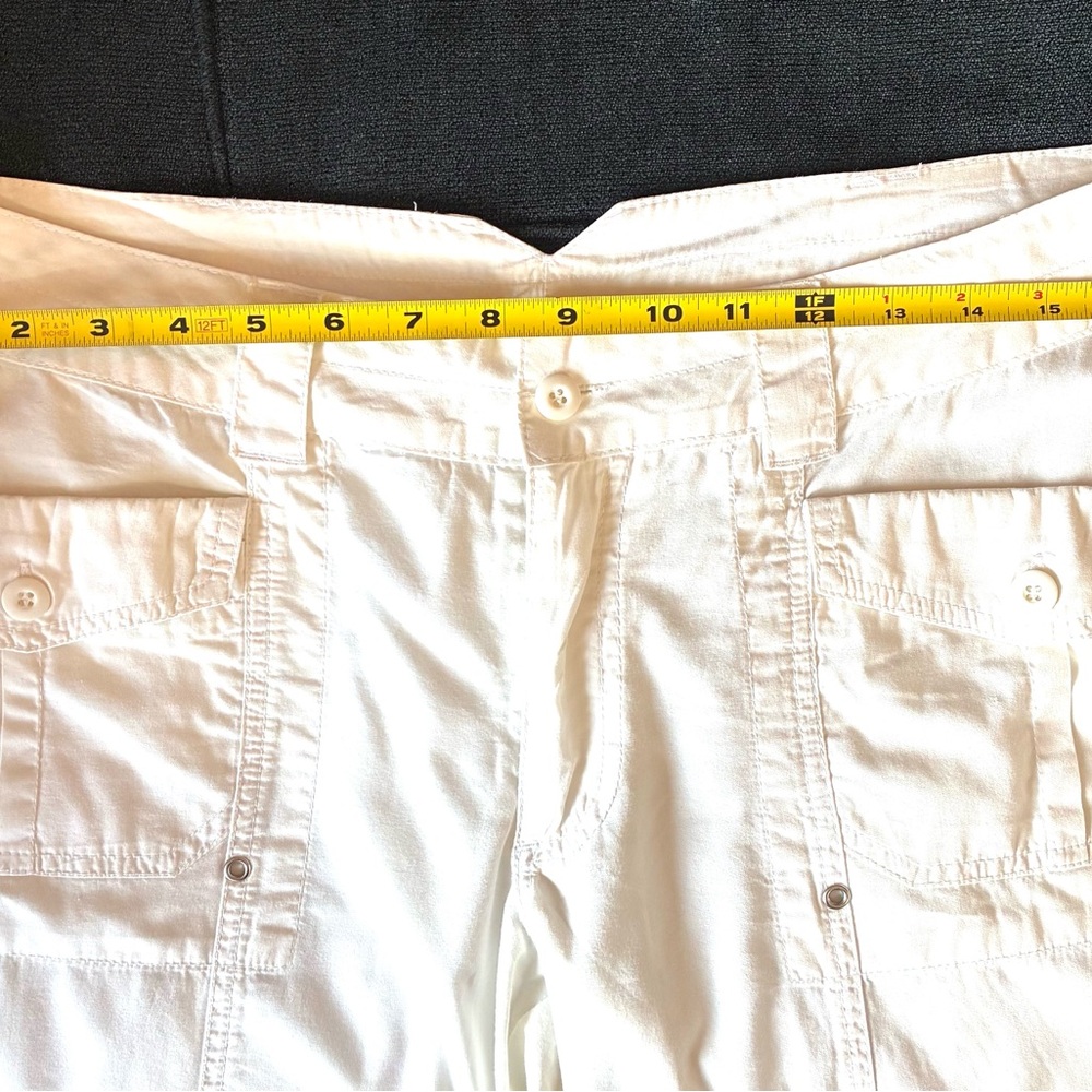 Cotton  White Capri  for Women - Picture 9 of 15